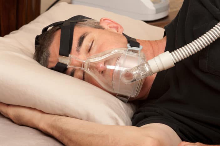 sove tips ved hjælp af CPAP
