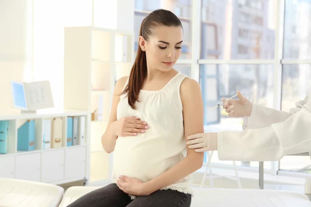 injicering af stivkrampe under graviditeten