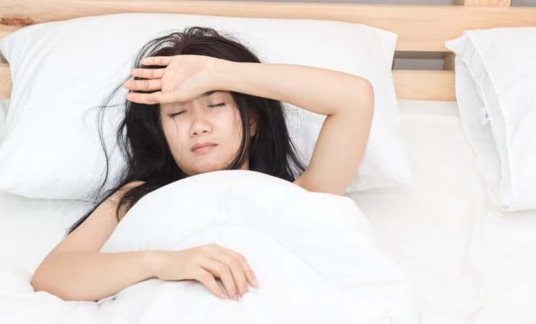 hvordan man sover godt influenza