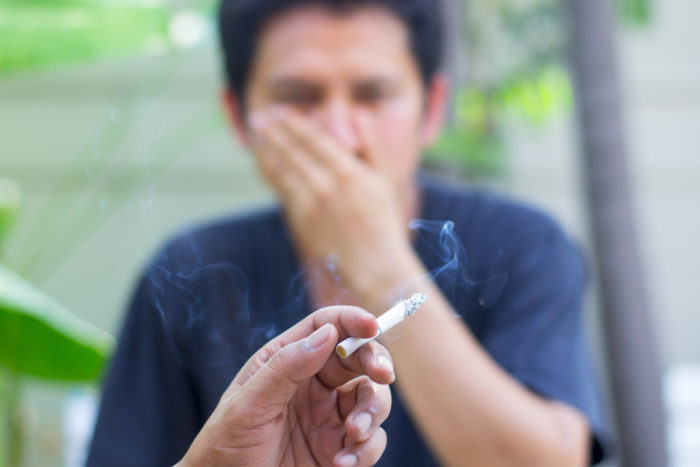 fare for passiv rygning