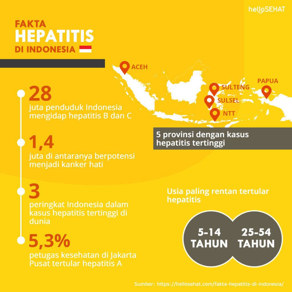 Fakta om hepatitis i Indonesien