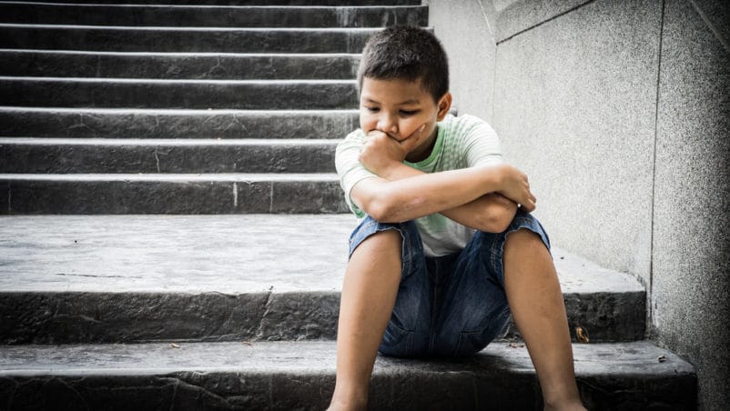 symptomer på depression hos børn