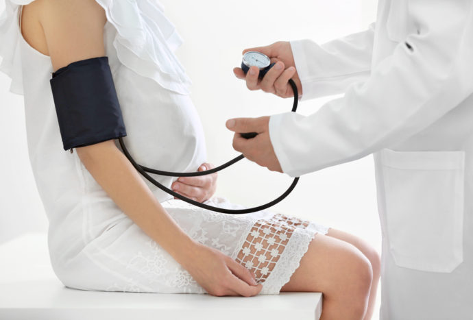 kontrol af blodtrykket hos gravide kvinder