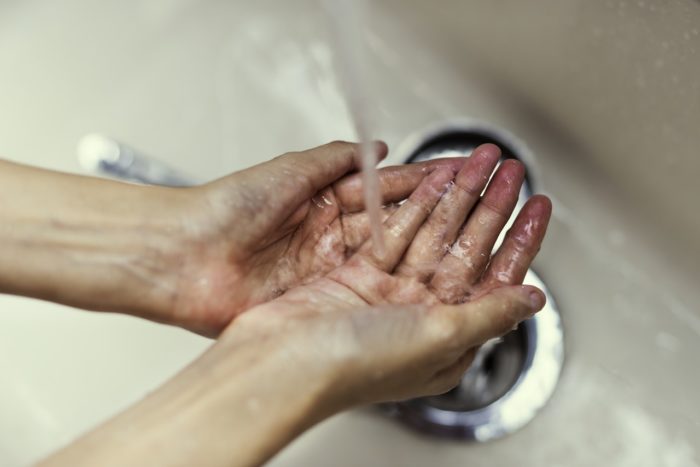 vask hænder