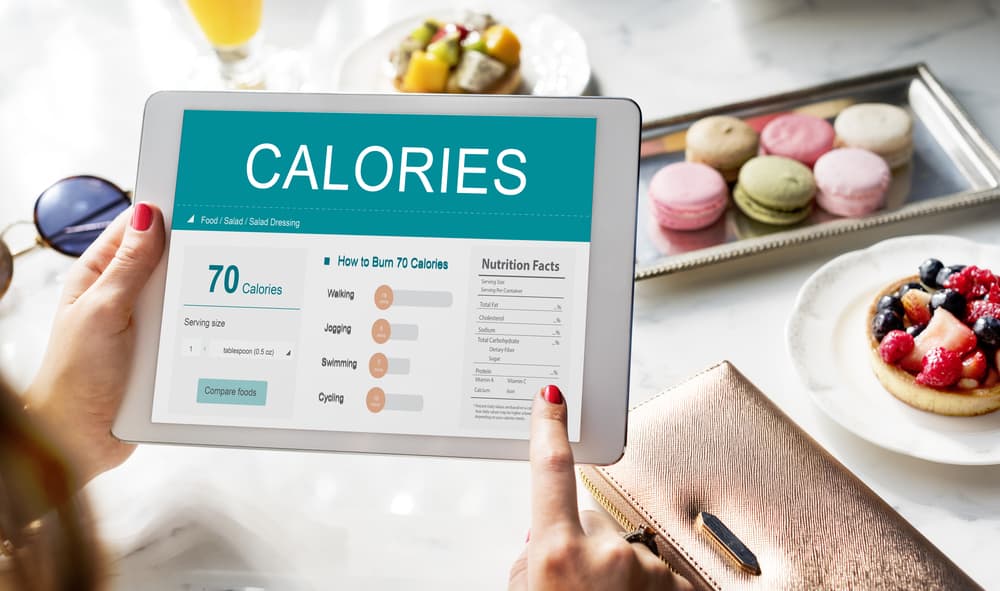 kalorier at gå i vægt