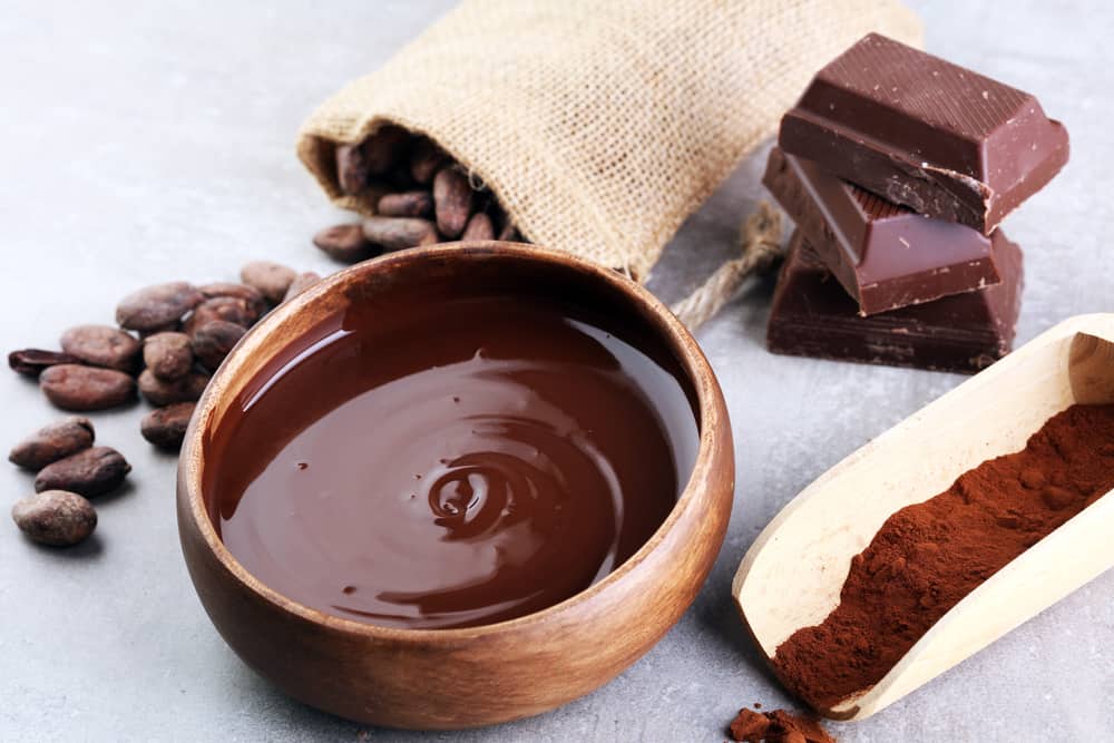 at spise chokolade er godt for hjertesyge