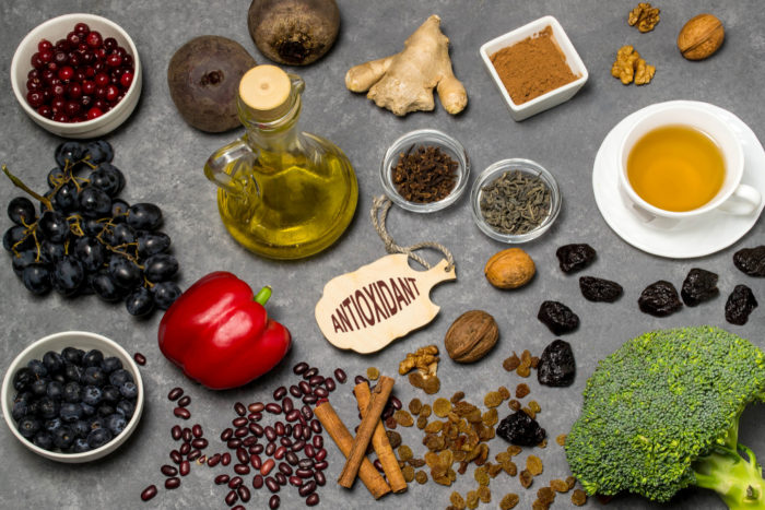 fødevarer højt i antioxidanter