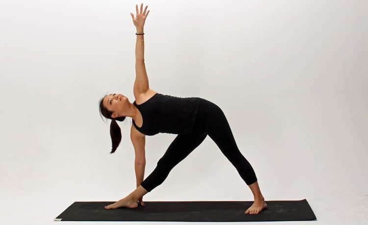 trekant yoga udgør