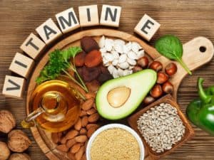fødevarer rig på vitamin e
